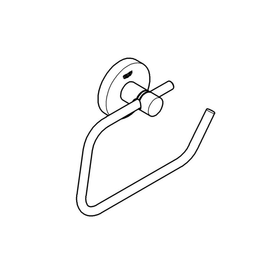 GROHE 40689001 - Тримач туалетного паперу ESSENTIALS полірований хром