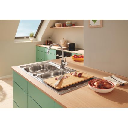 GROHE 40750HV0 - Дерев'яна кухонна дошка для нарізання 450 × 240 × 19 mm