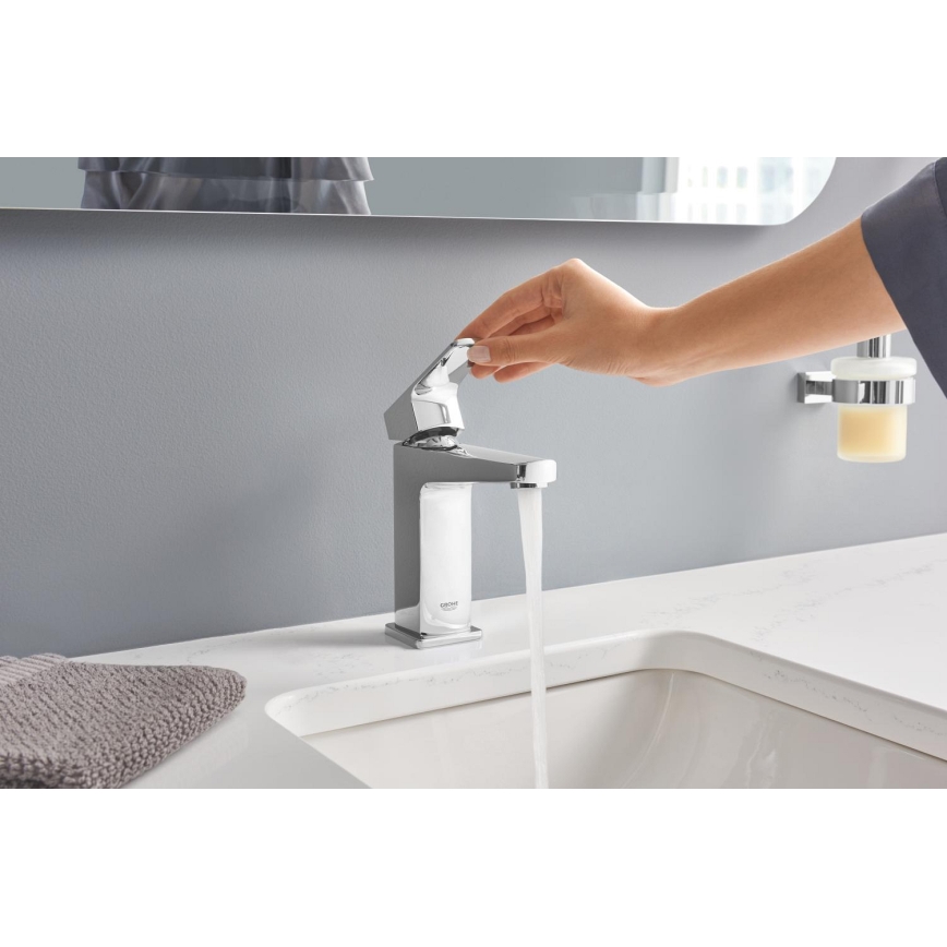GROHE 40756001 - Дозатор рідкого мила ESSENTIALS CUBE 160 ml, полірований хром