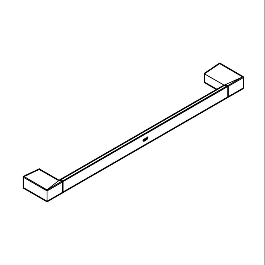 GROHE 40767000 - Полотенцедержатель SELECTION CUBE 500 мм, полированный хром