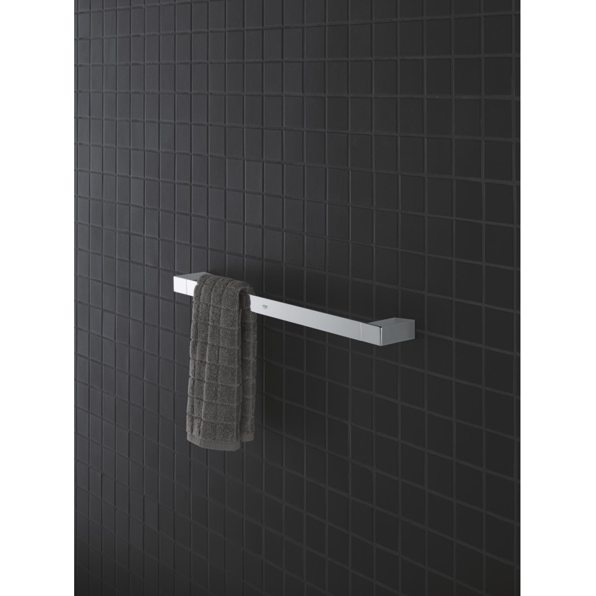 GROHE 40767000 - Полотенцедержатель SELECTION CUBE 500 мм, полированный хром