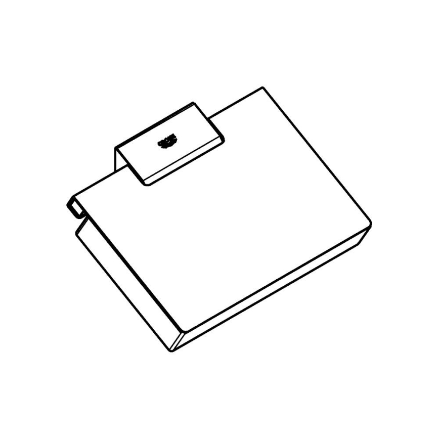 GROHE 40781000 - Держатель для туалетной бумаги SELECTION CUBE, глянцевый хром