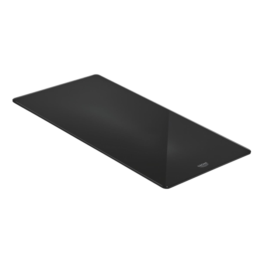 GROHE 40786K00 - Скляна полиця 450 × 240 × 19 мм чорна
