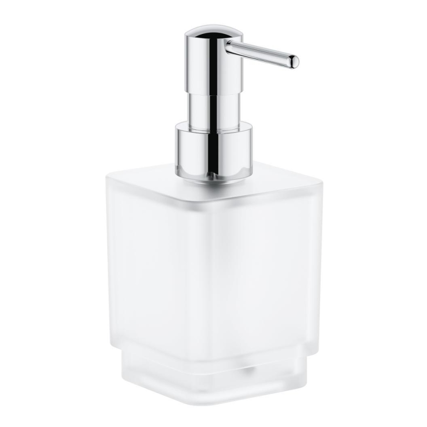 GROHE 40805000 - Диспенсер для жидкого мыла SELECTION CUBE 300 мл, полированный хром