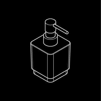 GROHE 40805000 - Диспенсер для жидкого мыла SELECTION CUBE 300 мл, полированный хром
