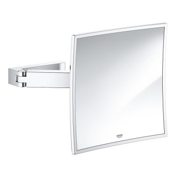 GROHE 40808000 - Косметичне дзеркало SELECTION CUBE 22,3 × 22,3 cm полірований хром