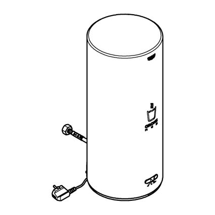 GROHE 40831001 - Емкость RED 7 л, нержавеющая сталь