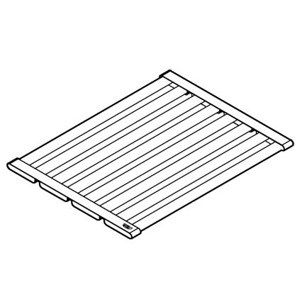 GROHE 40856SD0 - Поддон для слива 450 × 348 мм, брашированная нержавеющая сталь