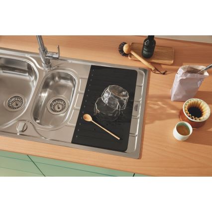 GROHE 40871K00 - Піддон для стікання 450 x 400 мм кераміка/чорний