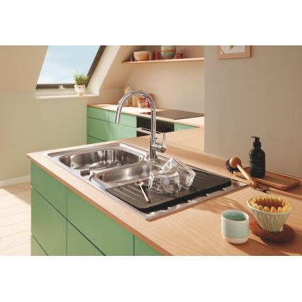 GROHE 40871K00 - Піддон для стікання 450 x 400 мм кераміка/чорний