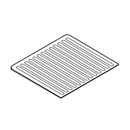 GROHE 40871K00 - Поддон для капель 450 x 400 мм, керамика/чёрный