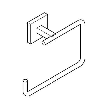 GROHE 40975DC0 - Тримач рушника START CUBE із нержавіючої сталі