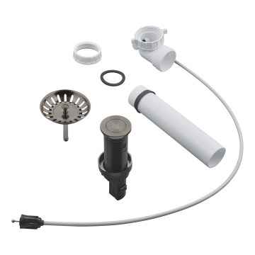 GROHE 40986AL0 - Набір зливу для кухонних мийок діаметром 35 мм, графіт