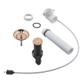 GROHE 40986DL0 - Комплект слива для кухонных моек, диаметр 35 мм, медный