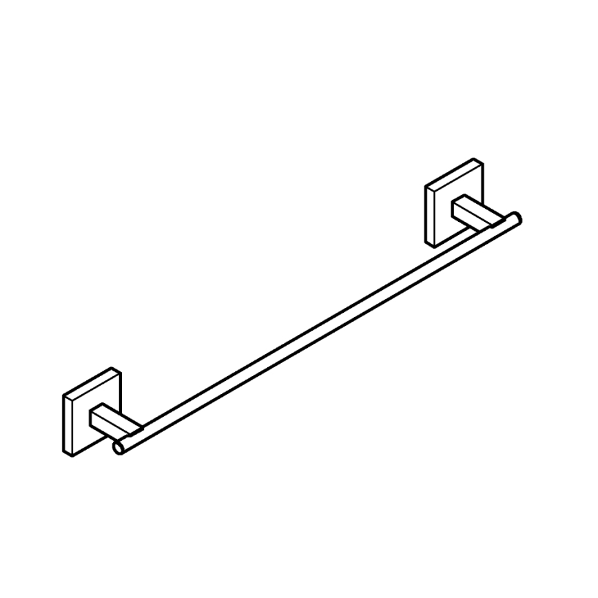 GROHE 409872430 - Тримач для рушників 450 мм чорний
