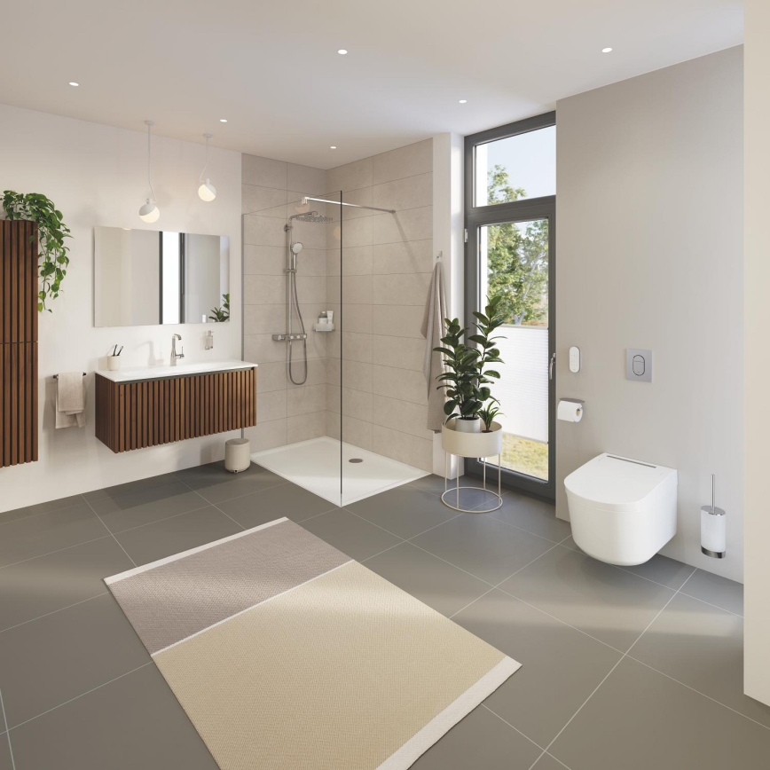 GROHE 41059000 - Двойной полотенцедержатель SELECTION, 411 мм, полированный хром