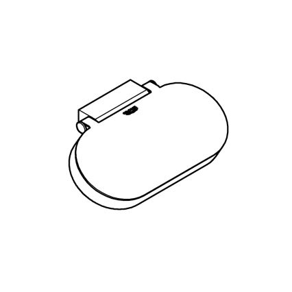 GROHE 41069000 - Тримач туалетного паперу SELECTION полірований хром