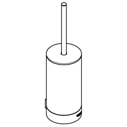 GROHE 41076GL0 - Комплект для чищення унітазу SELECTION золотий