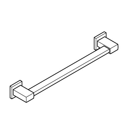 GROHE 41095000 - Поручень для ванни START CUBE, 504 мм, полірований хром