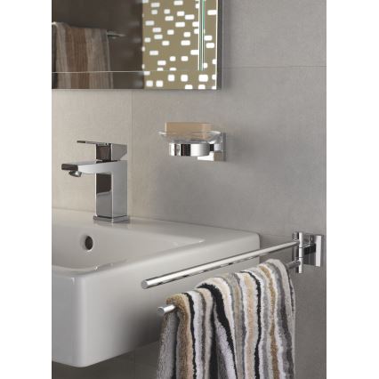GROHE 41096000 - мильниця START CUBE 110 × 56 × 125 мм полірований хром