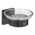 GROHE 410962430 - Мильниця START CUBE 110 x 56 x 125 мм чорна