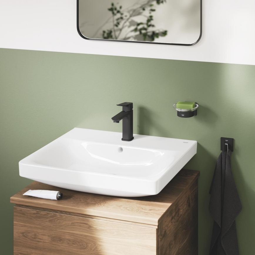 GROHE 410962430 - Мильниця START CUBE 110 x 56 x 125 мм чорна