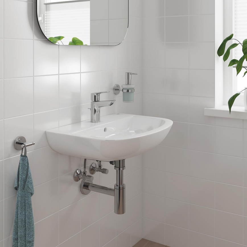 GROHE 41097DC0 - Стакан с держателем START CUBE из нержавеющей стали