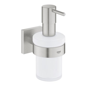 GROHE 41098DC0 - Дозатор жидкого мыла START CUBE 160 мл, нержавеющая сталь
