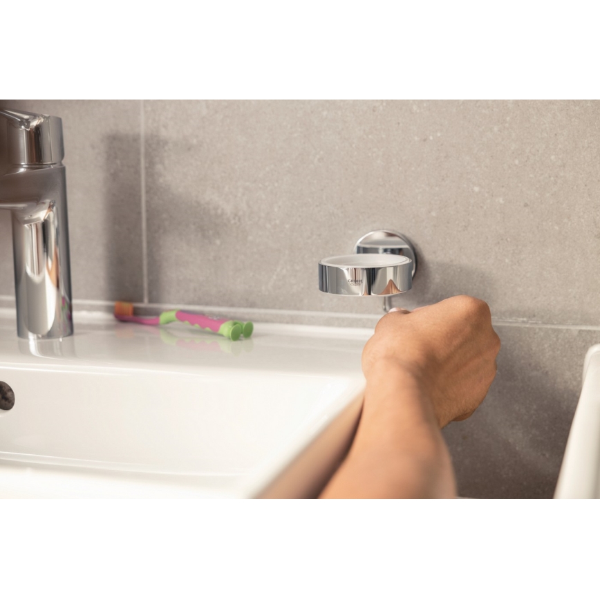 GROHE 41098DC0 - Дозатор жидкого мыла START CUBE 160 мл, нержавеющая сталь