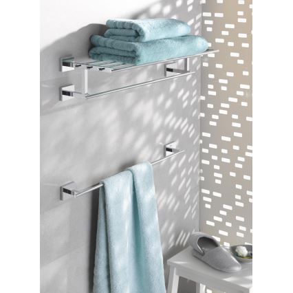 GROHE 41099000 - Многофункциональный держатель для полотенец START CUBE 600 мм полированный хром