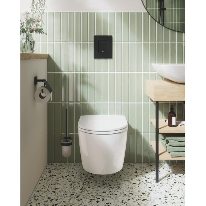GROHE 411022430 - Тримач туалетного паперу START CUBE чорний