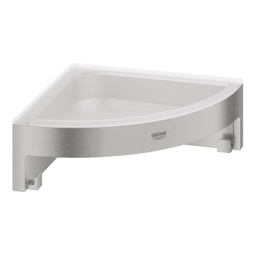 GROHE 41106DC0 - Кутова душова полиця START CUBE 200 x 200 x 60 мм з нержавіючої сталі