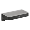 GROHE 411072430 - Душова полиця START CUBE 200 мм чорна