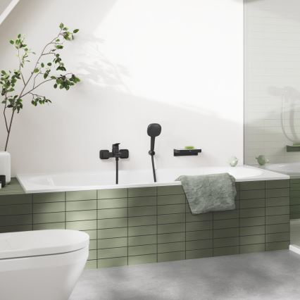 GROHE 411072430 - Полка для душа START CUBE 200 мм, чёрная