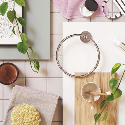 GROHE 41167000 - Полотенцедержатель START COSMOPOLITAN, диаметр 200 мм, глянцевый хром