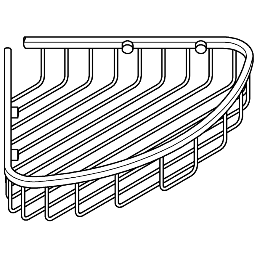 GROHE 41172000 - Кутова полиця QUICKFIX START COSMOPOLITAN 30,3 × 5,3 см хром
