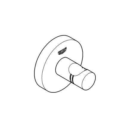 GROHE 411732430 - Крючок для банного халата START чёрный