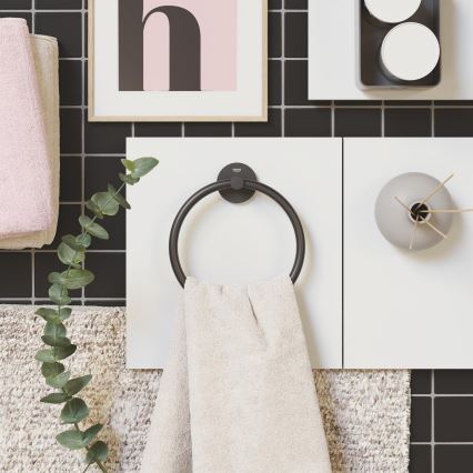 GROHE 411742430 - Тримач для рушників START 180 мм чорний