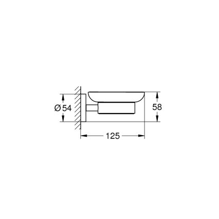 GROHE 41193000 - мильниця ESSENTIALS, блискучий хром