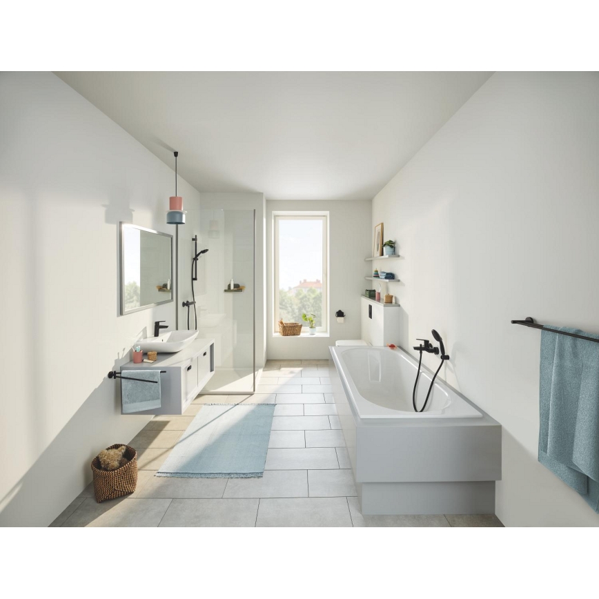 GROHE 412032430 - Двоярусний тримач для рушників START 654 мм чорний