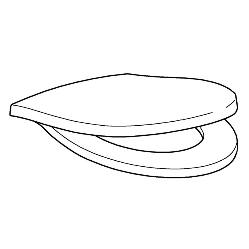 GROHE 42466000 - кришка-сидіння для унітазу RAPID SL, білий (Duro)