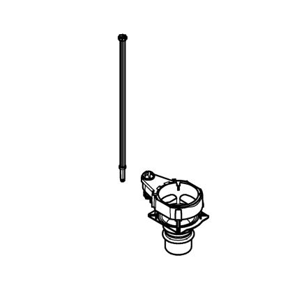 GROHE 42593000 - седло клапана для смывного бачка GD 2, белое