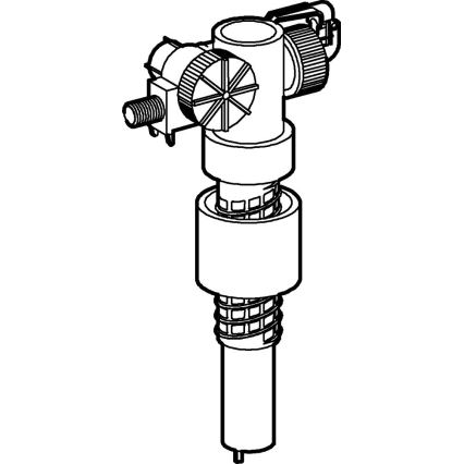 GROHE 43537000 - Наповнювальний клапан білий
