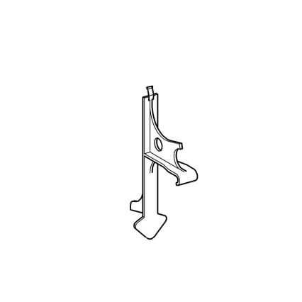 GROHE 43550000 - белый рычаг смыва