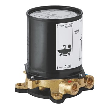 GROHE 45984001 - Встраиваемый монтажный комплект DN 15 из латуни