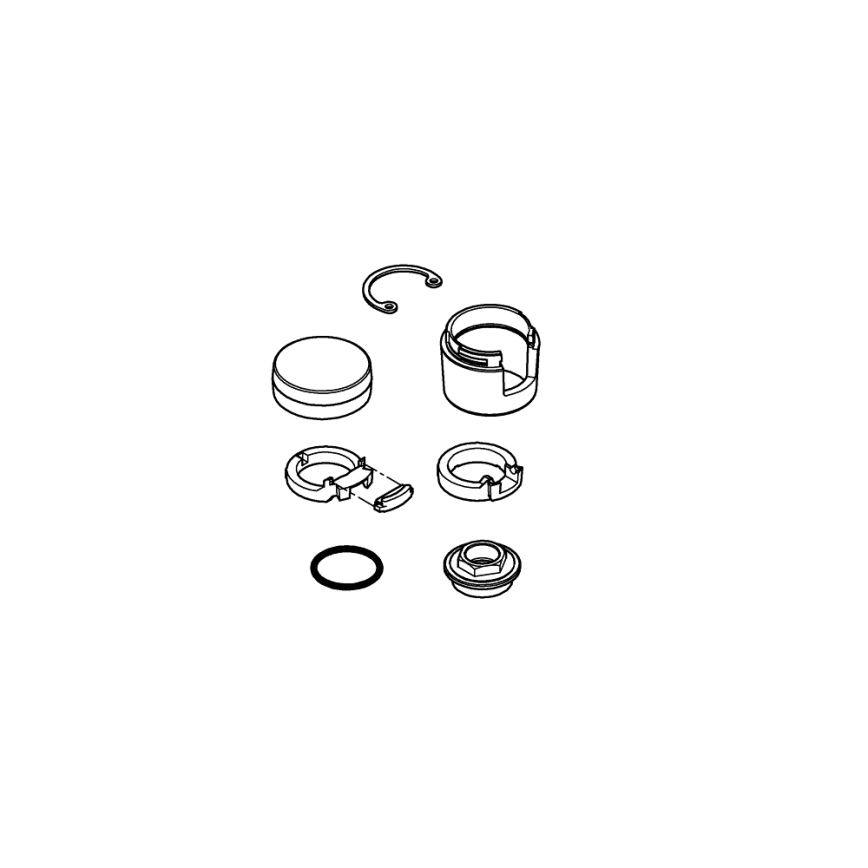 GROHE 46023000 - Рычаг EUROMIX, полированный хром