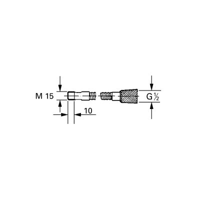 GROHE 46092000 - Душевой шланг 1500 мм глянцевый хром