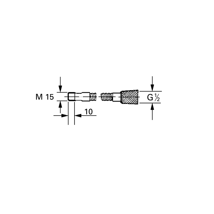 GROHE 46092000 - Душевой шланг 1500 мм глянцевый хром