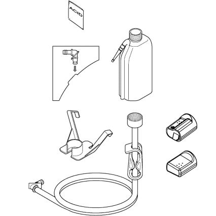 GROHE 46978001 - Комплект для удаления накипи SENSIA ARENA