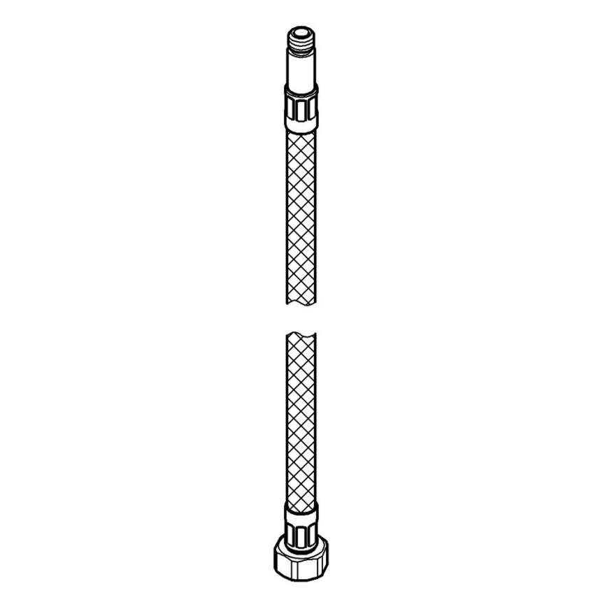 GROHE 48066000 - Соединительный гибкий шланг 420 мм нержавеющая сталь/глянцевый хром